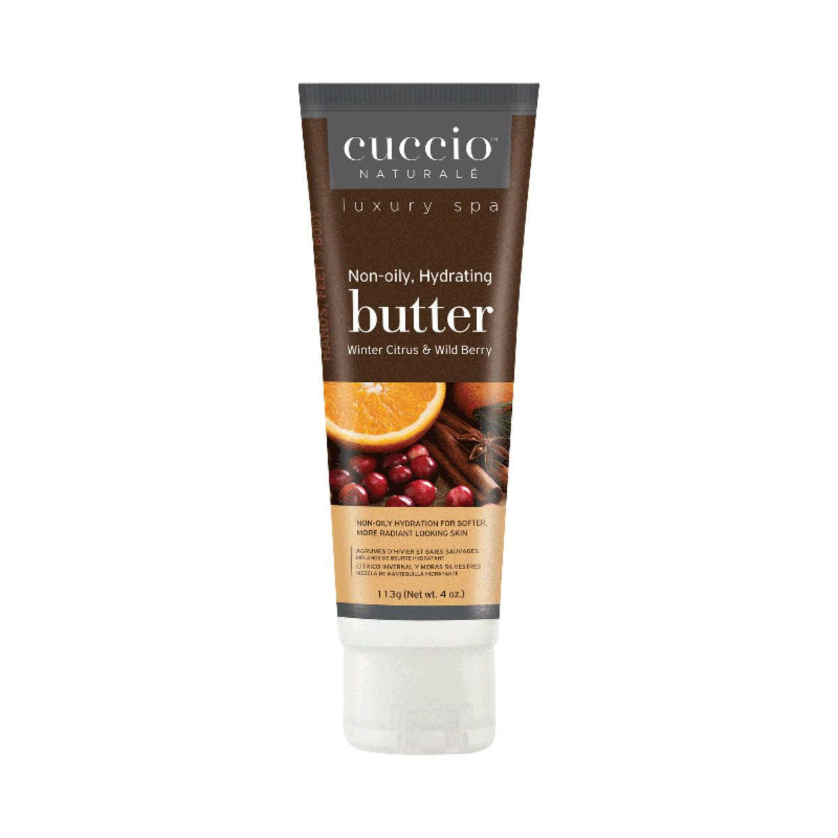 Cuccio Body Butter Citrus & Wild Berry 4 oz Cuccio