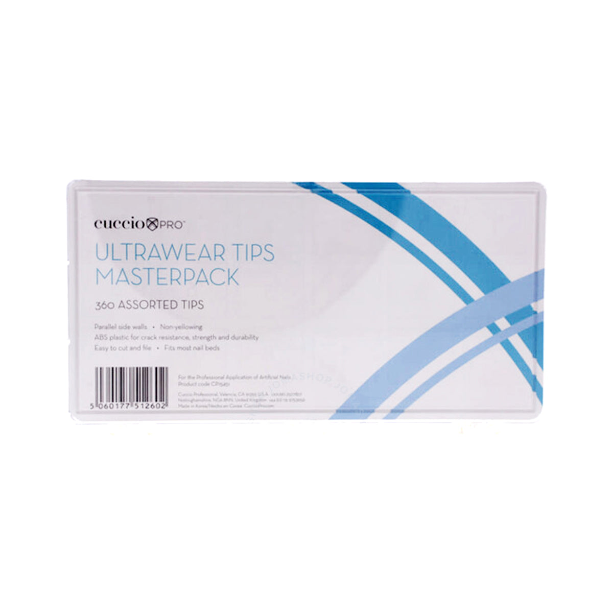 Cuccio Ultrawear Tips 360 units - Cuccio