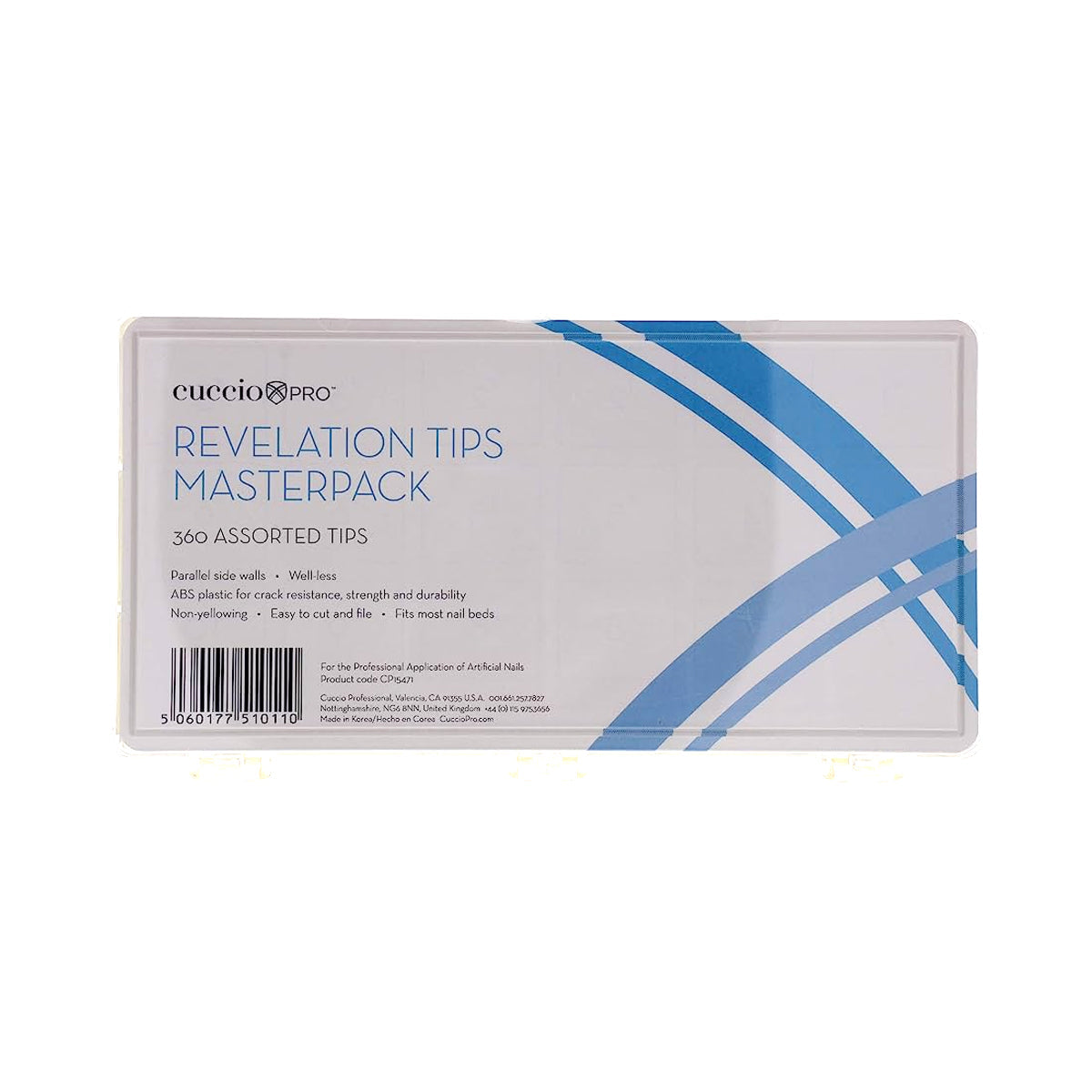 Cuccio Revelation Tips 360 units - Cuccio