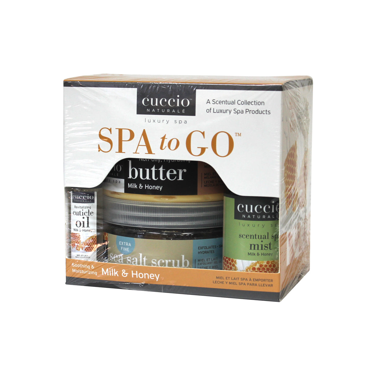 CUCCIO SPA TO GO MILK & HONEY (Revitalizing Cuticle Oil roll-on) + Cuccio