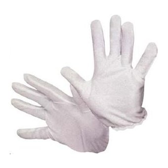 CUCCIO WHITE COTTON GLOVES (12 PAIRS) - Cuccio