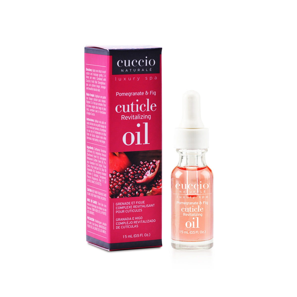 Cuccio Cuticule Oil Pomegranate & Fig 0.5 oz Cuccio