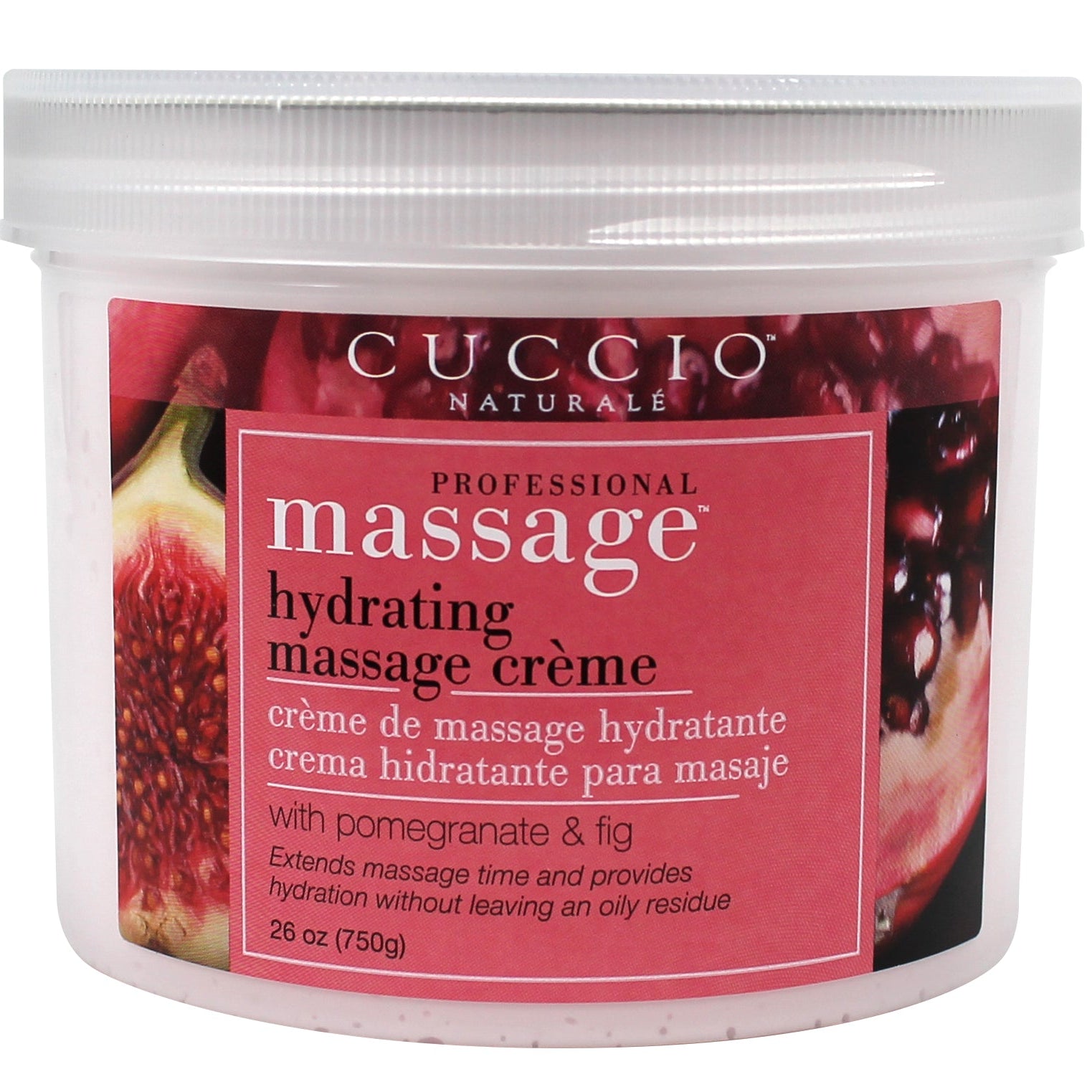Cuccio Massage Cream Pomegranate & Fig 26 oz (750 gr) Cuccio