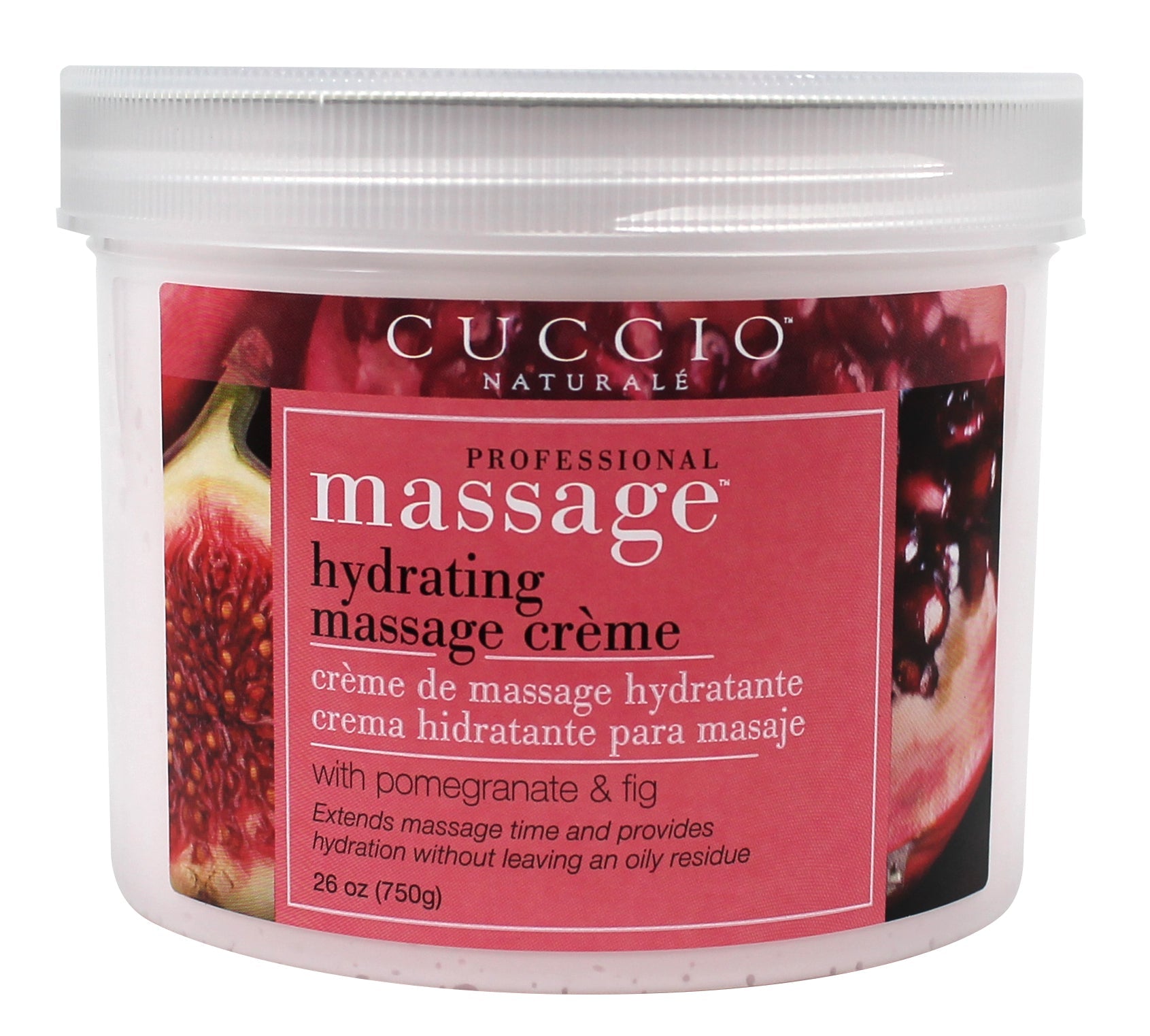 Cuccio Massage Cream Pomegranate & Fig 26 oz (750 gr) Cuccio