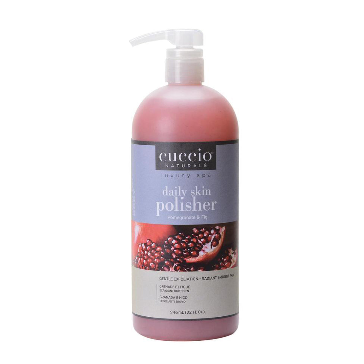 Cuccio Daily Polisher Pomegranate & Fig 32 oz (946 ml) Cuccio