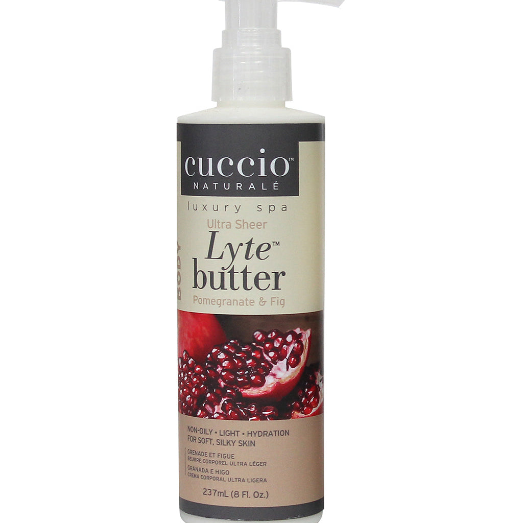 Cuccio Lyte Ultra Sheer Pomegranate & Fig 8 oz Cuccio