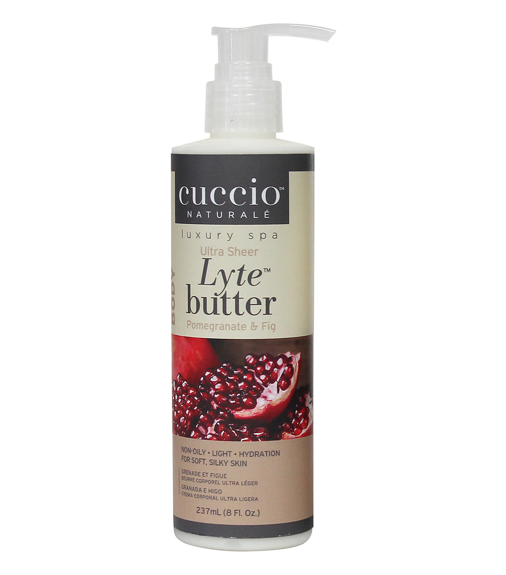 Cuccio Lyte Ultra Sheer Pomegranate & Fig 8 oz Cuccio