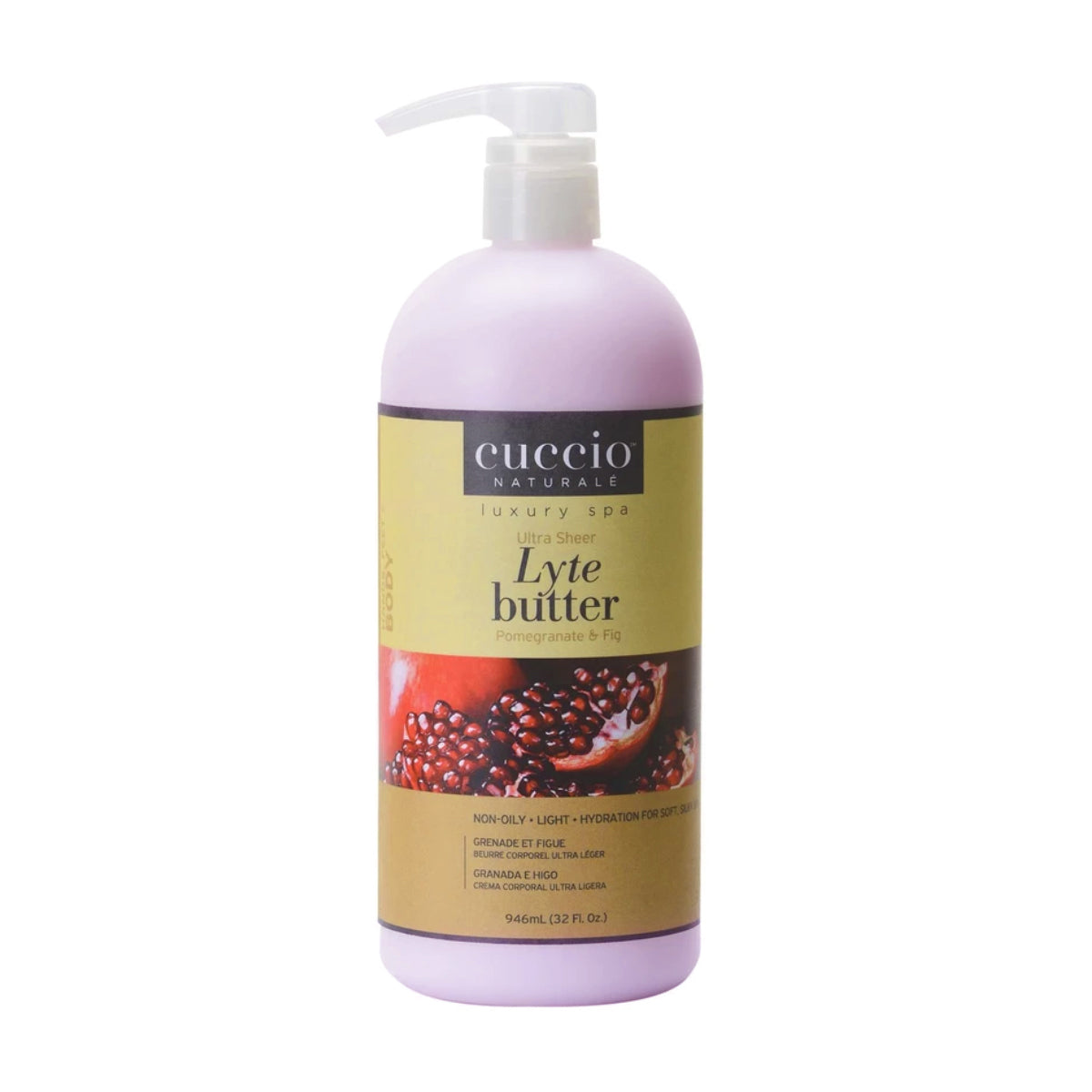 Cuccio Lyte Ultra Sheer Pomegranate & Fig 32 oz Cuccio
