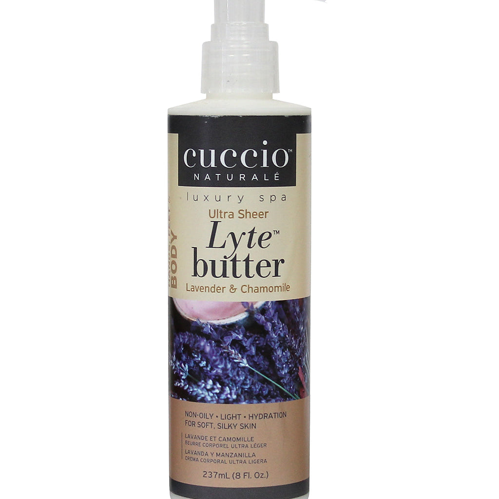 Cuccio Lyte Ultra Sheer LAVENDER & CHAMOMILE 8 OZ Cuccio