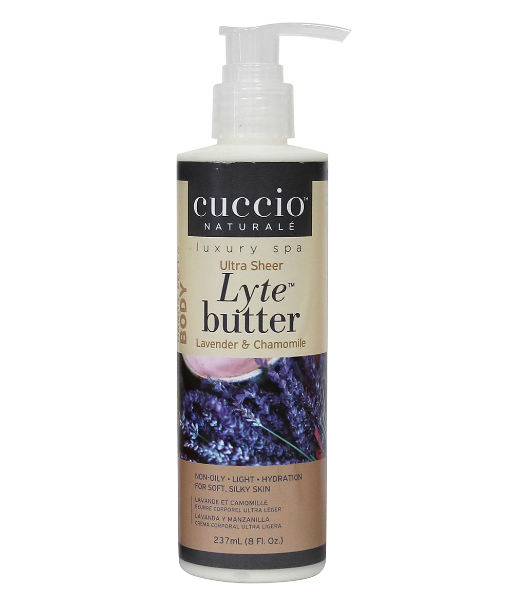 Cuccio Lyte Ultra Sheer LAVENDER & CHAMOMILE 8 OZ Cuccio