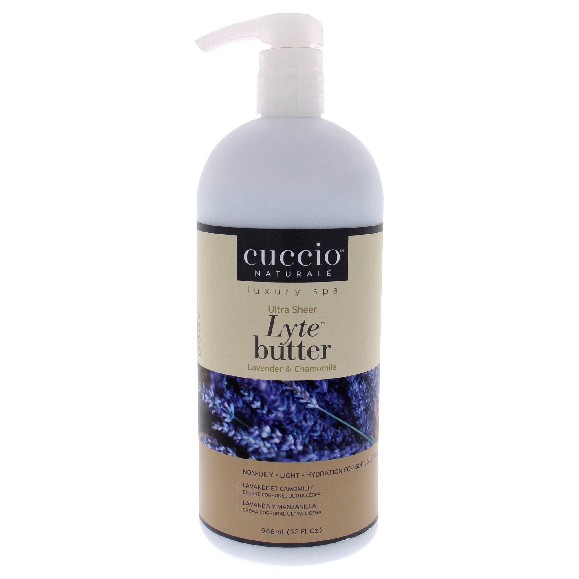 Cuccio Lyte Ultra Sheer Lavender & Chamomile 32 oz Cuccio