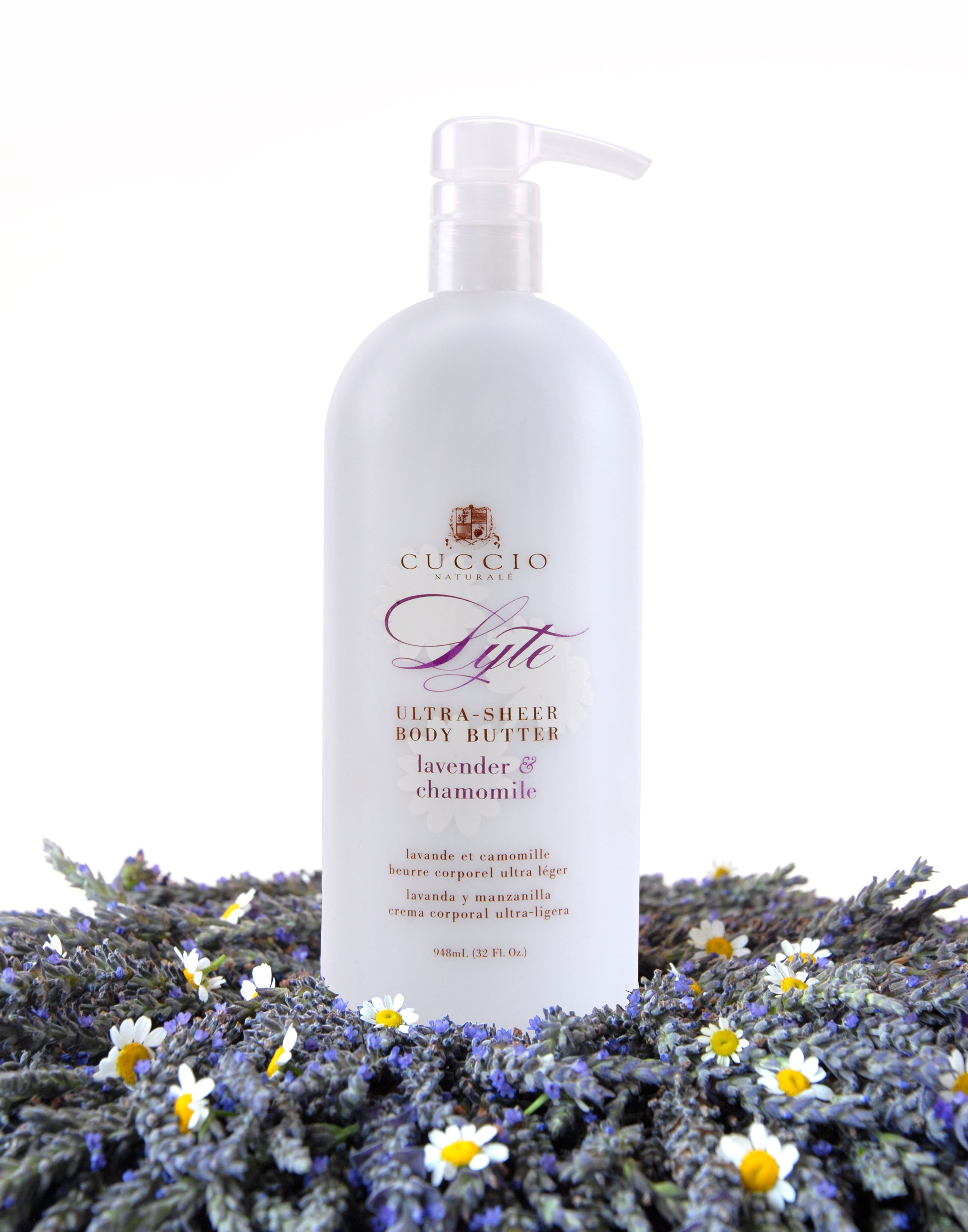 Cuccio Lyte Ultra Sheer Lavender & Chamomile 32 oz Cuccio