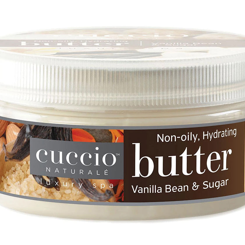 CUCCIO BODY BUTTER Vanilla Bean and sugar 8 oz Cuccio