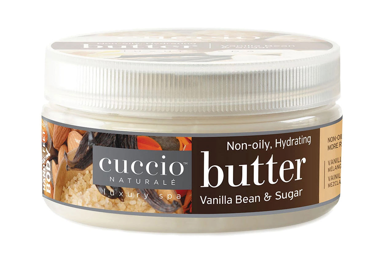 CUCCIO BODY BUTTER Vanilla Bean and sugar 8 oz Cuccio