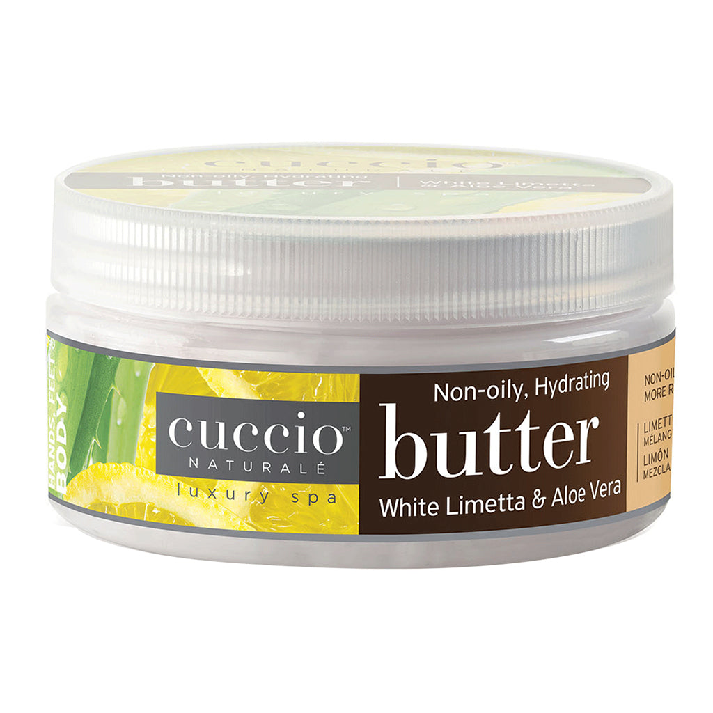 Cuccio Body Butter White Limetta & Aloe Vera 8 oz Cuccio
