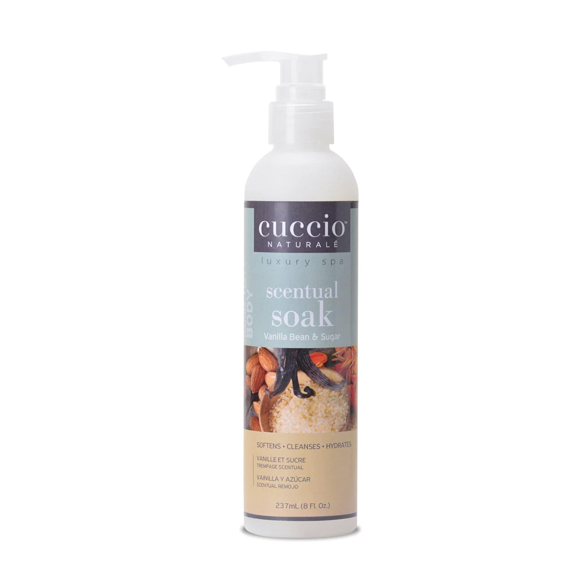 Cuccio Scentual Soak Vanilla Bean & Sugar 237 ml Cuccio