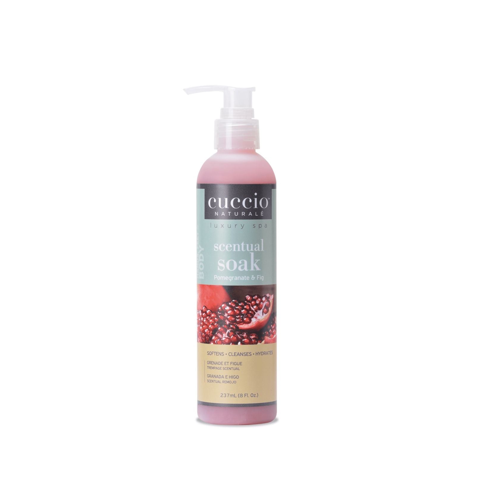 Cuccio Scentual Soak Pomegranate and Fig 237ml Cuccio