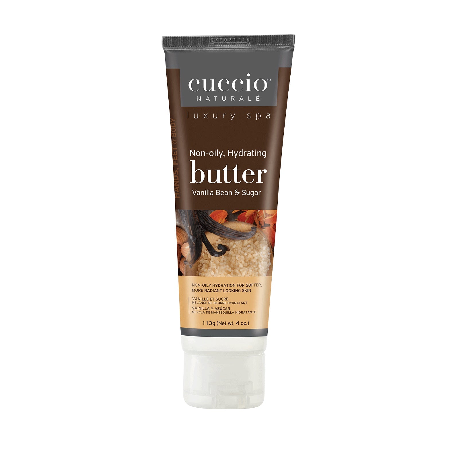 Cuccio Body Butter Vanilla Bean & Sugar 4 oz tube Cuccio
