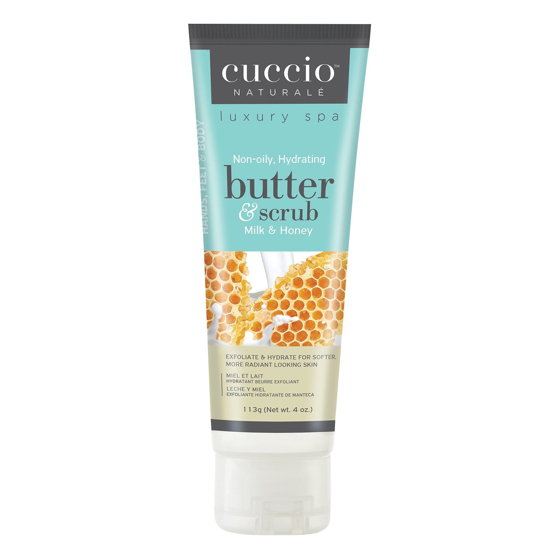 Cuccio Milk & Honey Scrub 4 oz Cuccio