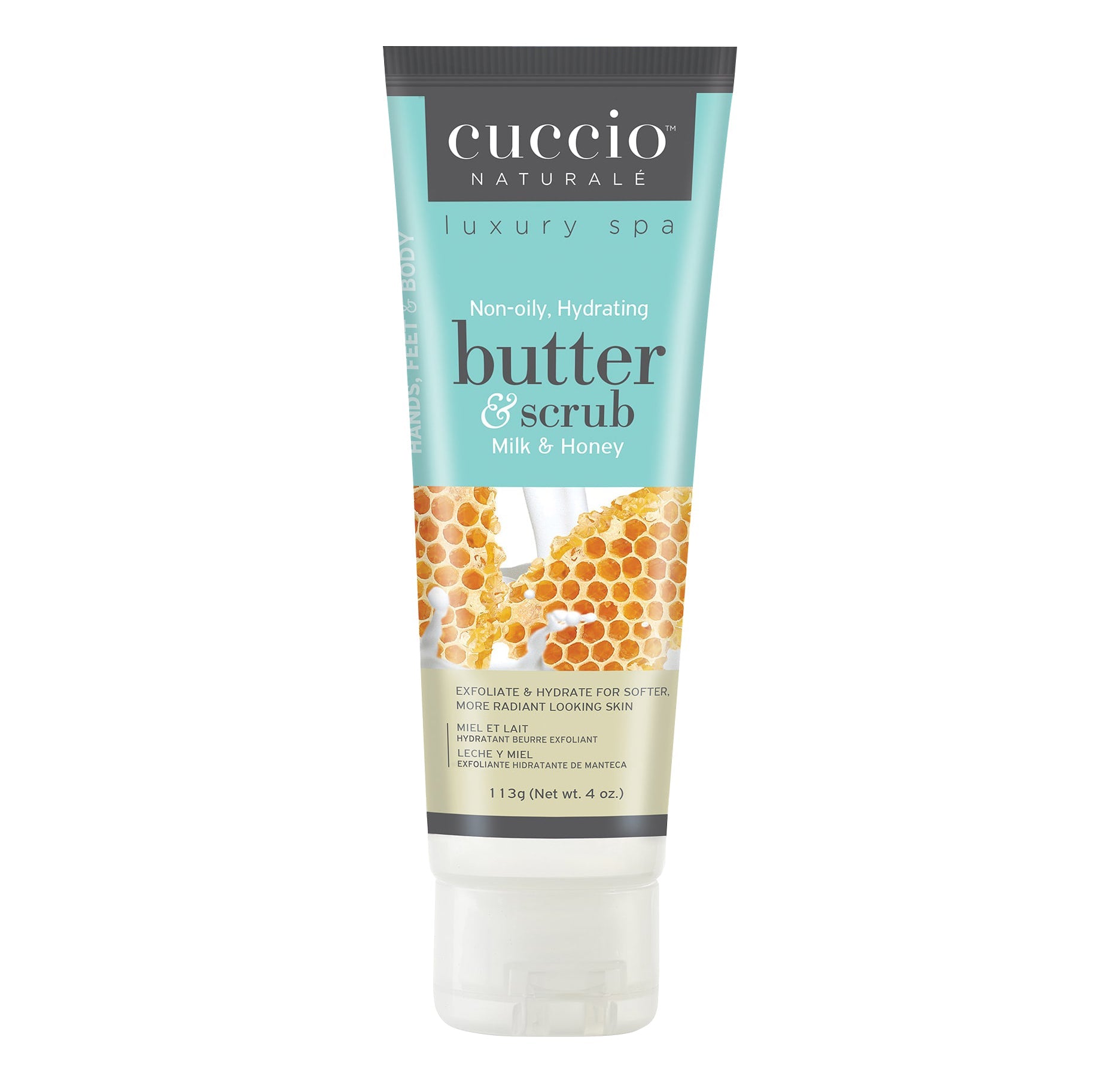 Cuccio Milk & Honey Scrub 4 oz Cuccio