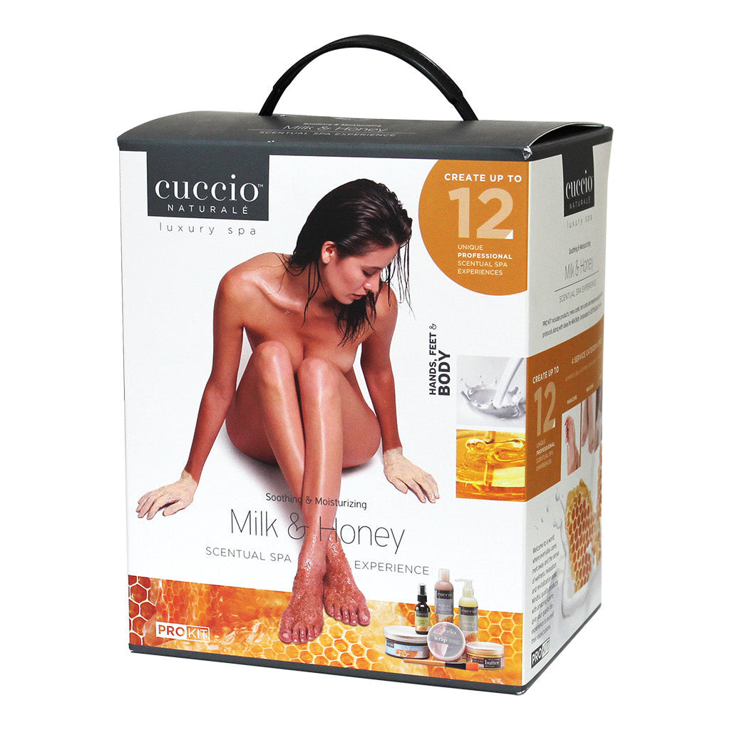 Cuccio Scentual Spa Experience Kit Milk & Honey + Cuccio