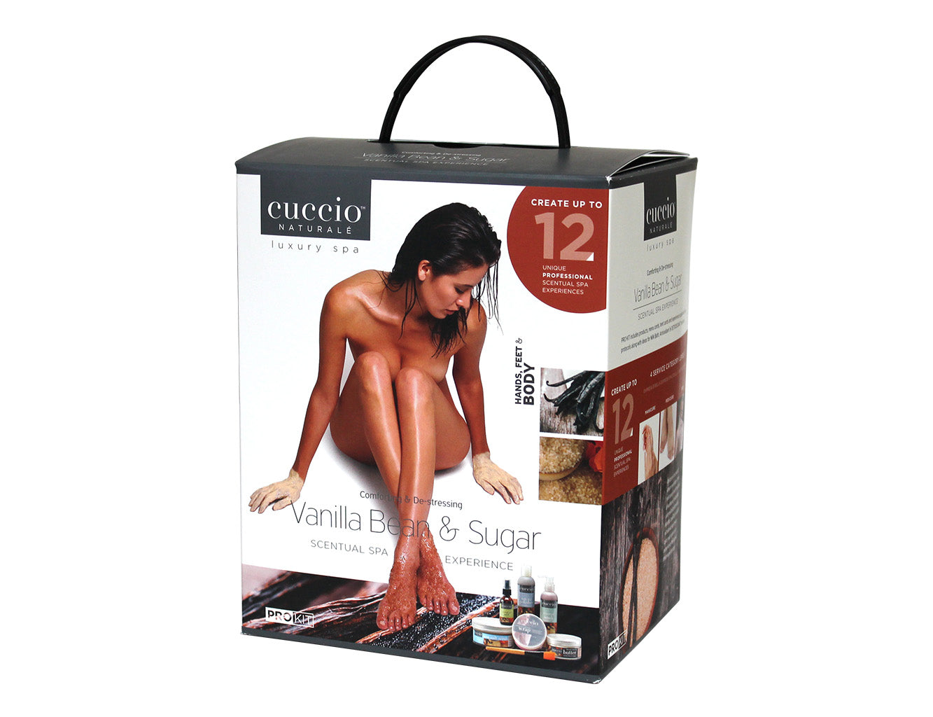 Cuccio Scentual Spa Experience Kit Vanilla Bean & Sugar + Cuccio