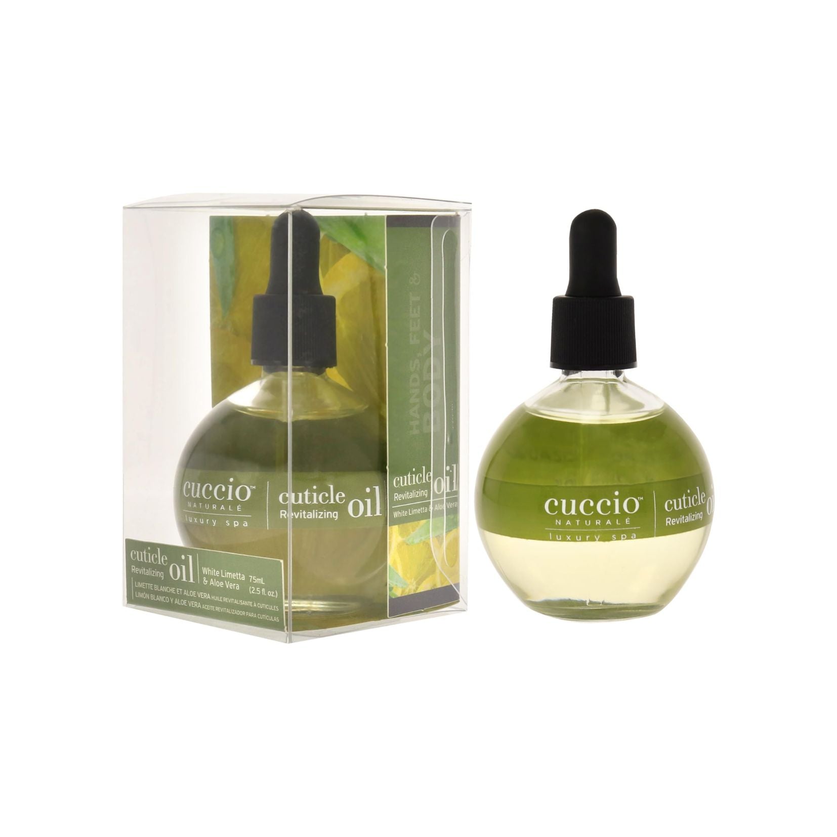 Cuccio Revitalizing Cucicule Oil White Lime and Aloe Vera 2.5oz Cuccio