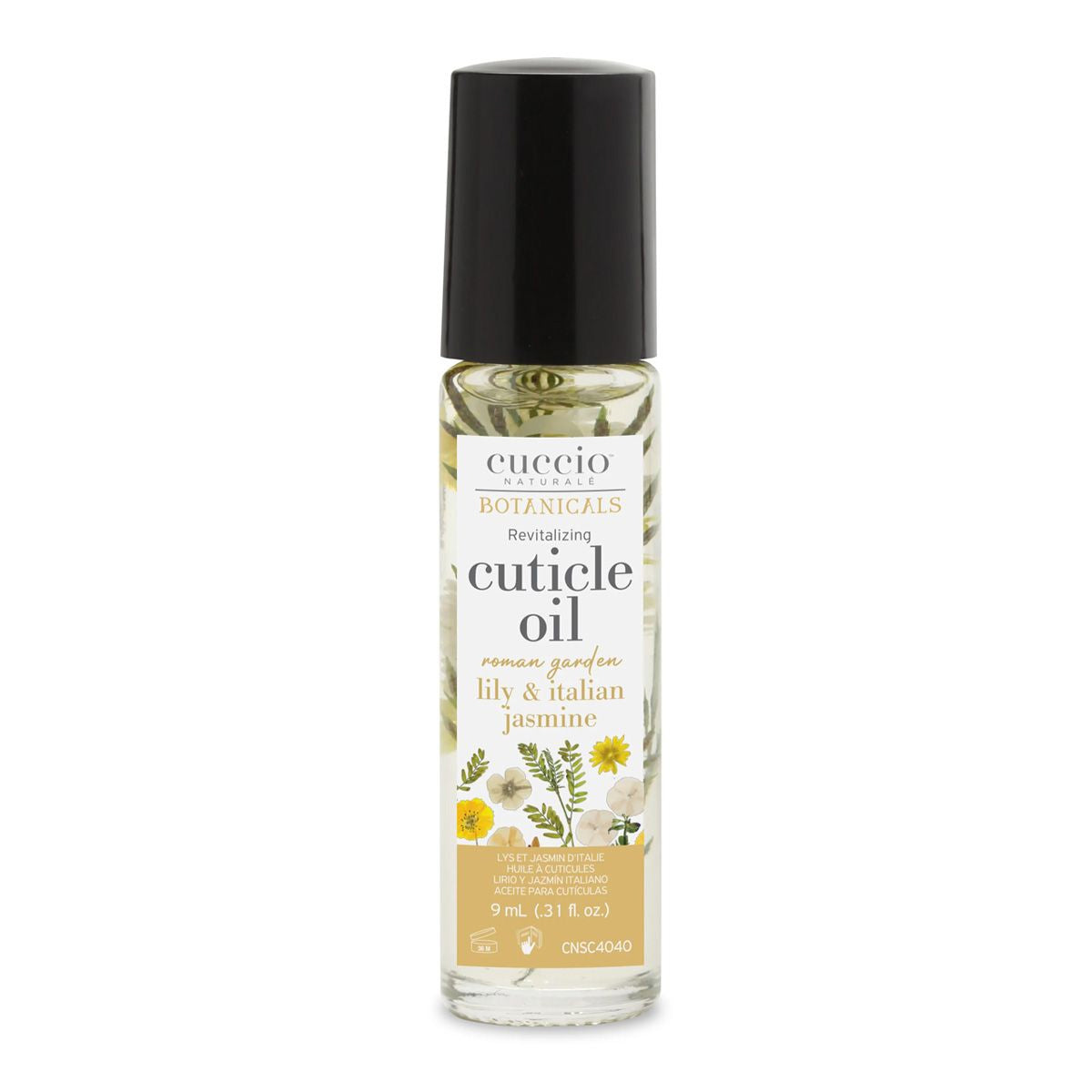 Cuccio Botanicals Roll-On Cuticle Oil lily & italian jasmine 9 ml Cuccio