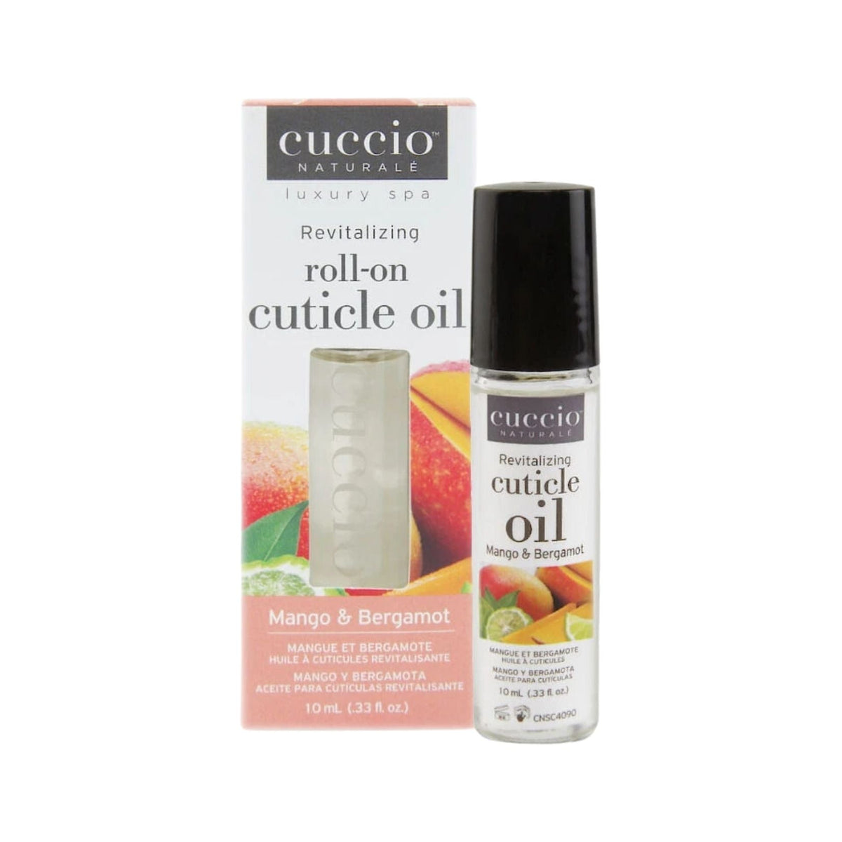 Cuccio Revitalizing Roll-On Cuticle Oil Mango & Bergamot 10ml Cuccio