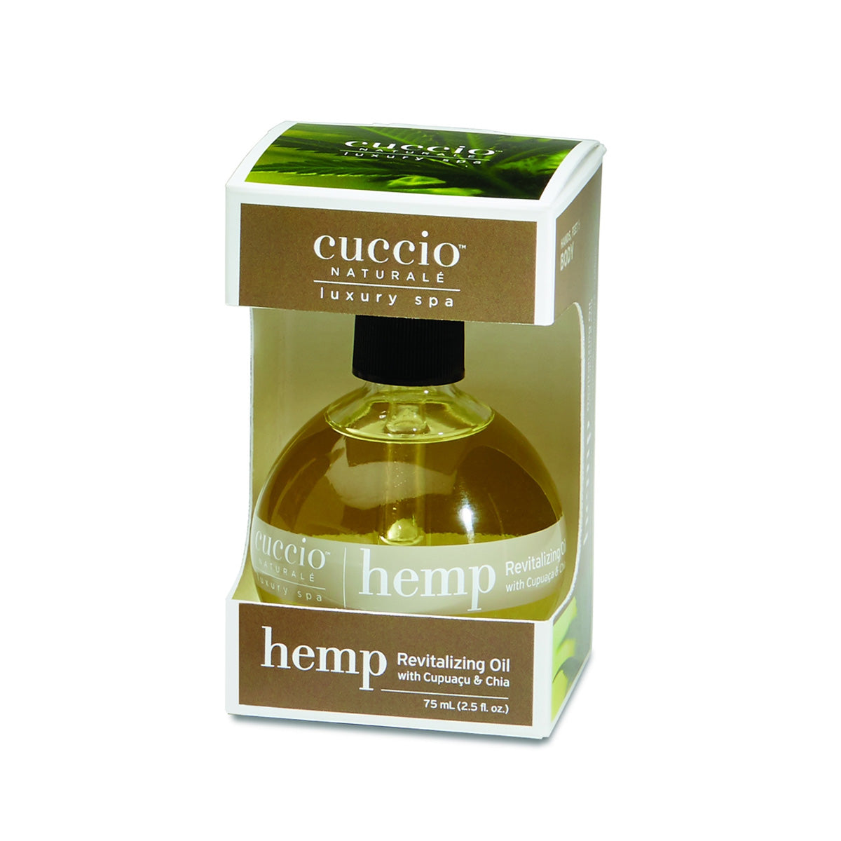 Cuccio Revitalizing Hemp Cuticle & Body Oil 2.5oz Cuccio