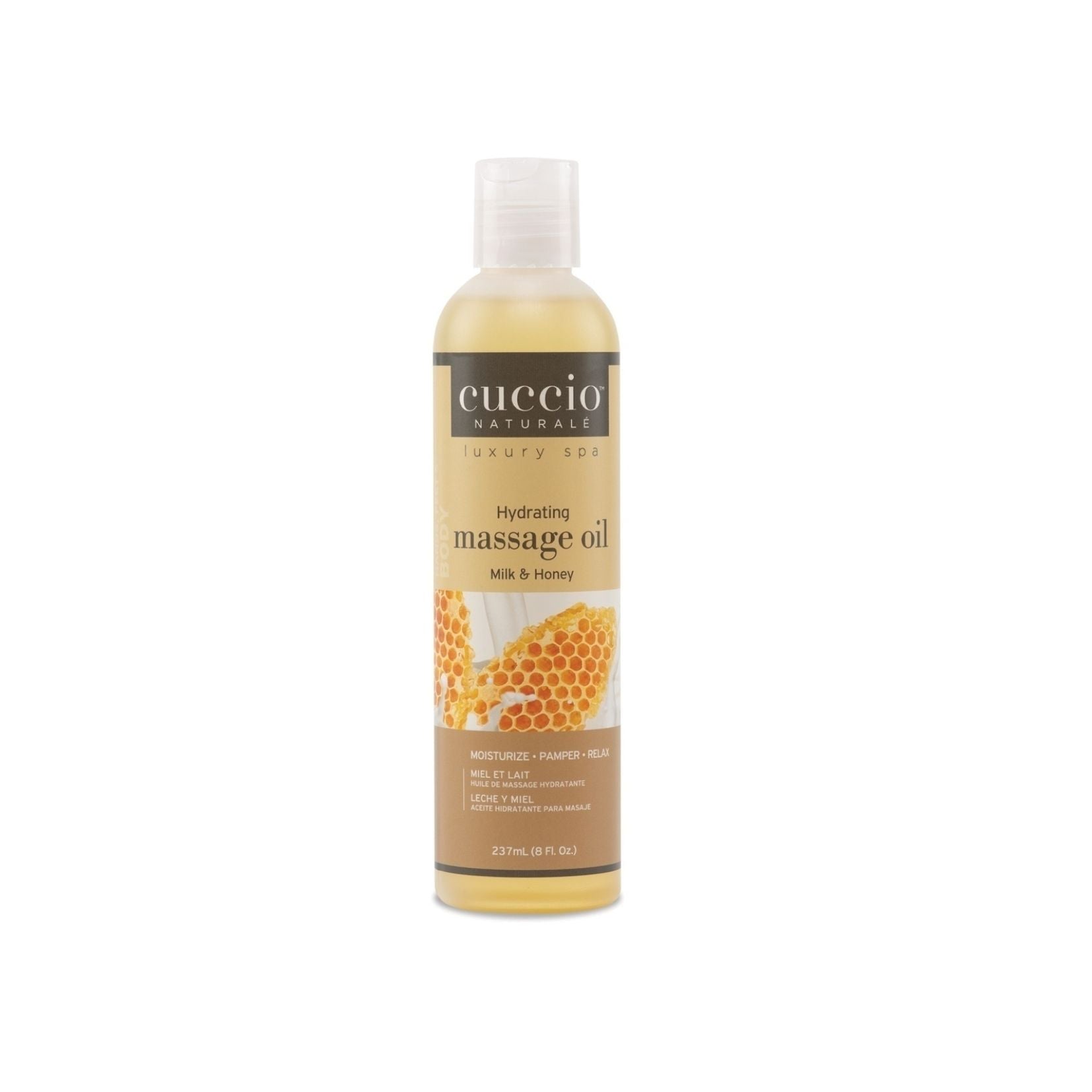 Cuccio Hydrating Massage Oil Milk & Honey 8oz Cuccio