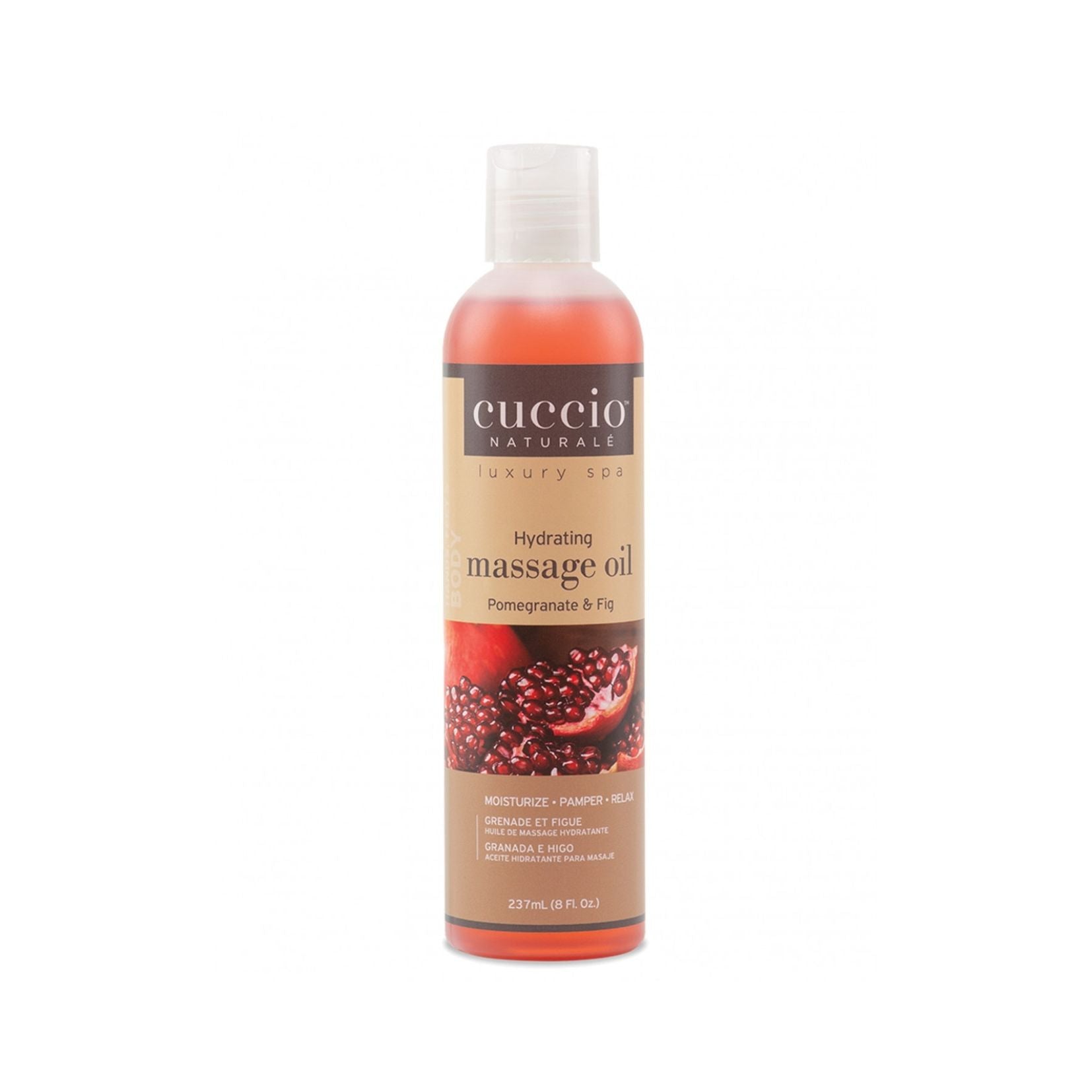 Cuccio Hydrating Massage Oil Pomegranate & Fig 8 oz Cuccio