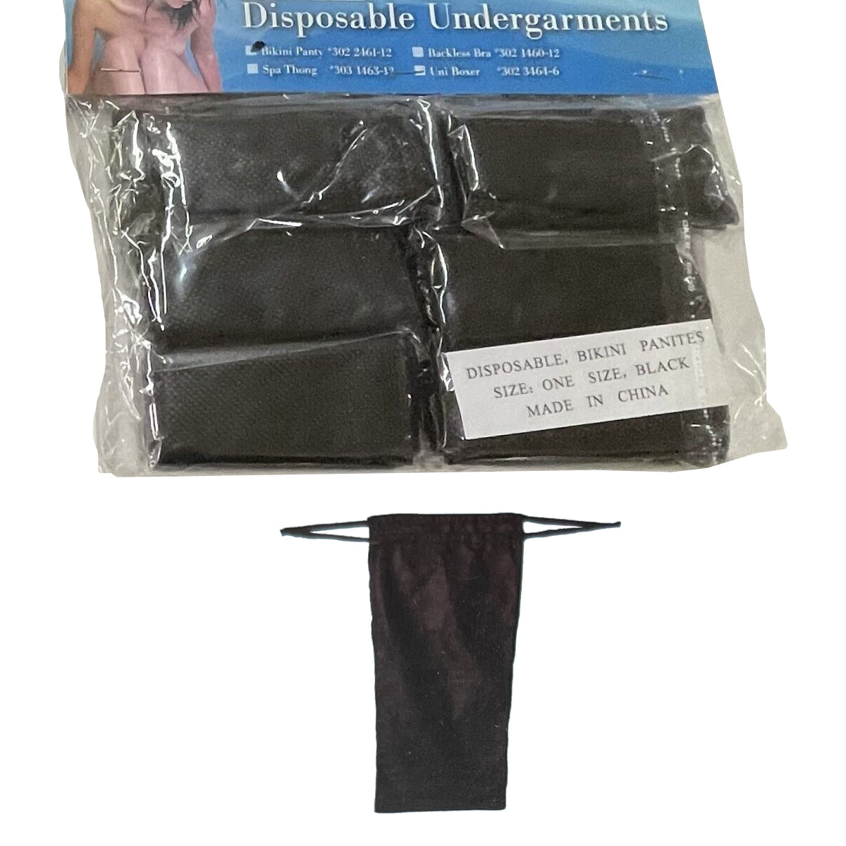 CUCCIO BIKINI PANTY SPA BLACK (12) - Cuccio