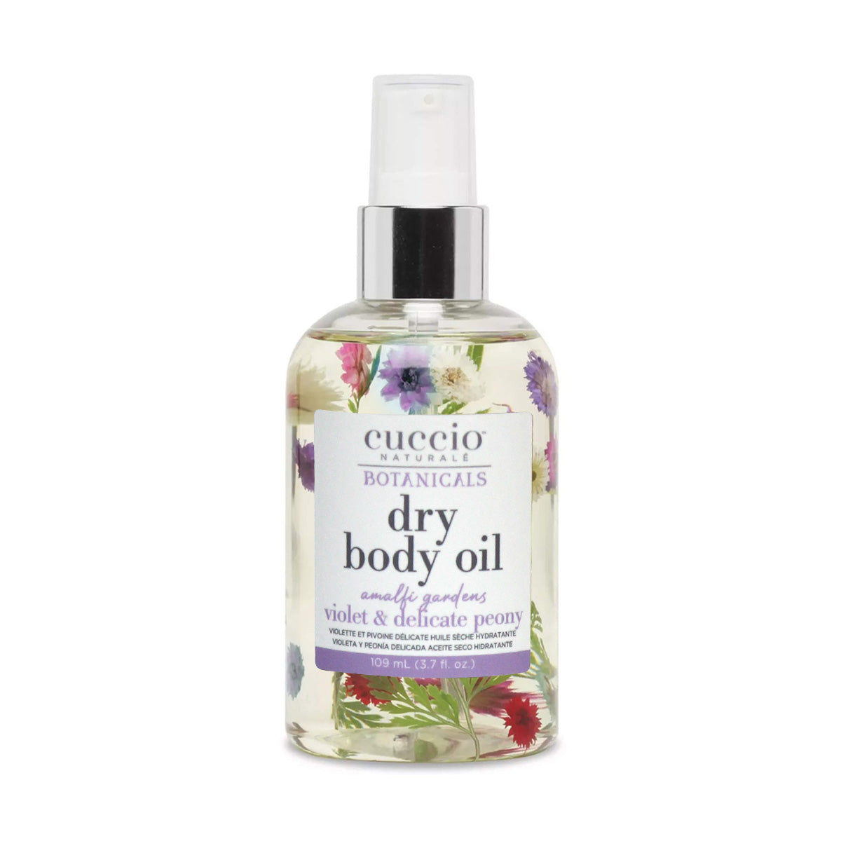 Cuccio Botanicals Dry Body Oil Violet & Delicate Peony 109 ml Cuccio