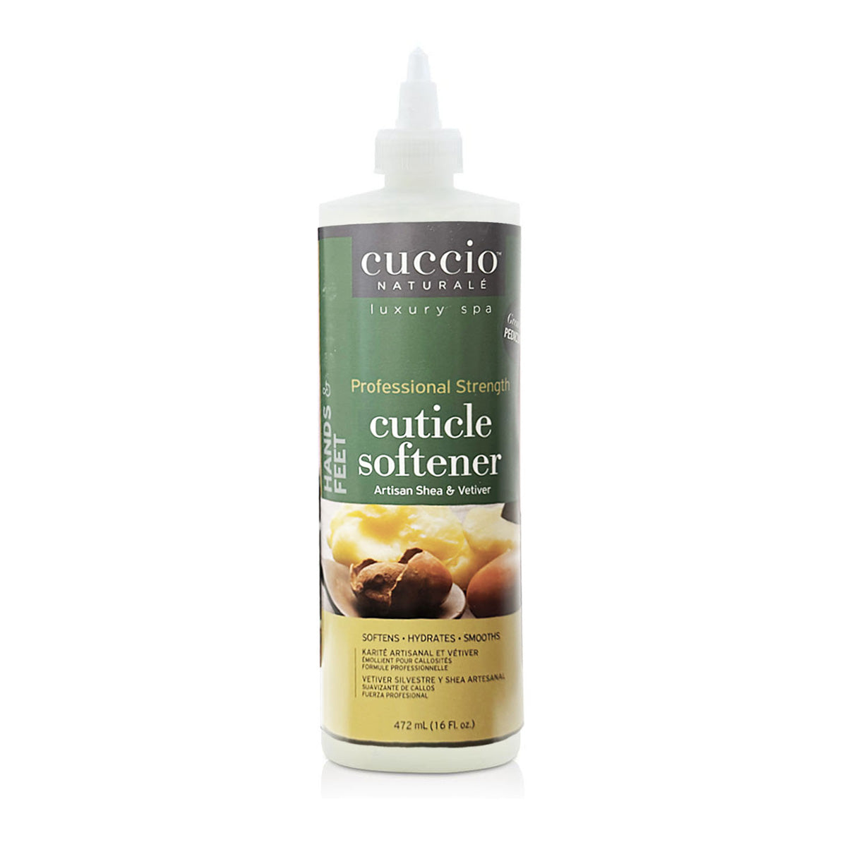 Cuccio Naturale Artisan Shea Vetiver Cuticule Softener 16 oz Cuccio