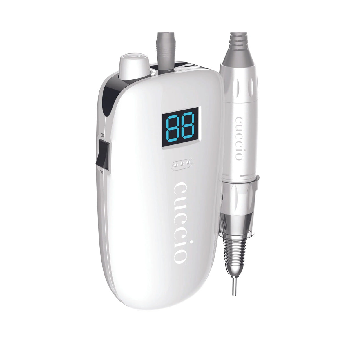 Cuccio Portable Electric File with Porcelain Bits 35K RPM + Cuccio