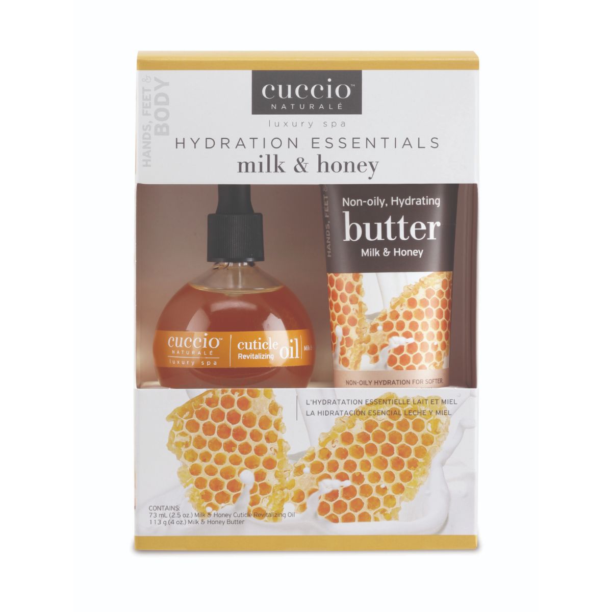 Cuccio Hydration Essentials Milk & Honey + Cuccio