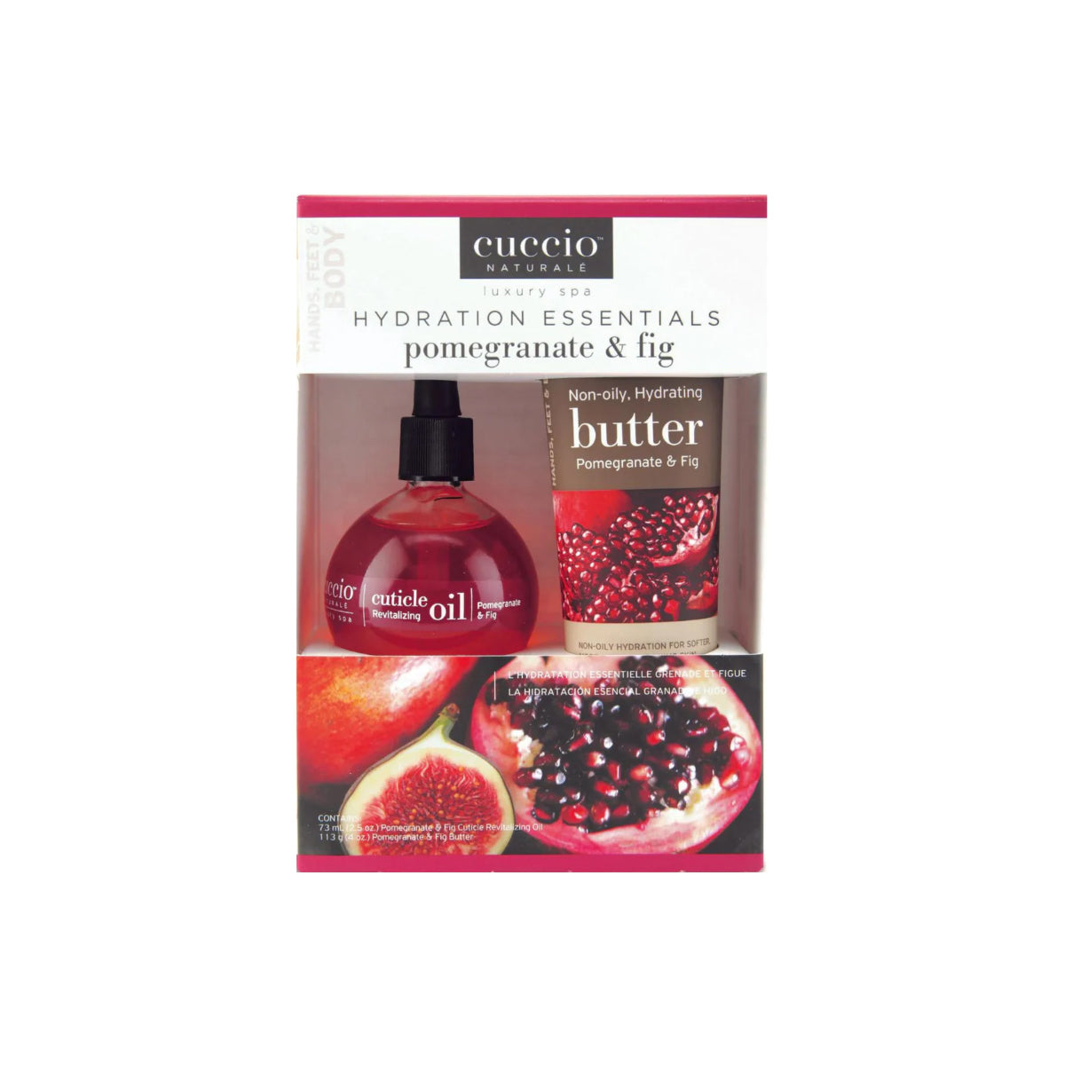 Cuccio Hydration Essentials Pomegranate & Fig + Cuccio