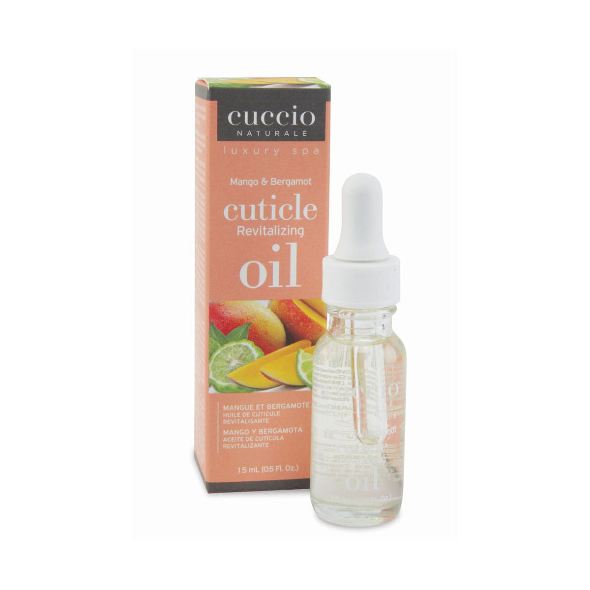 Cuccio Revitalizing Cuticle Oil Mango & Bergamot 15 ml Cuccio