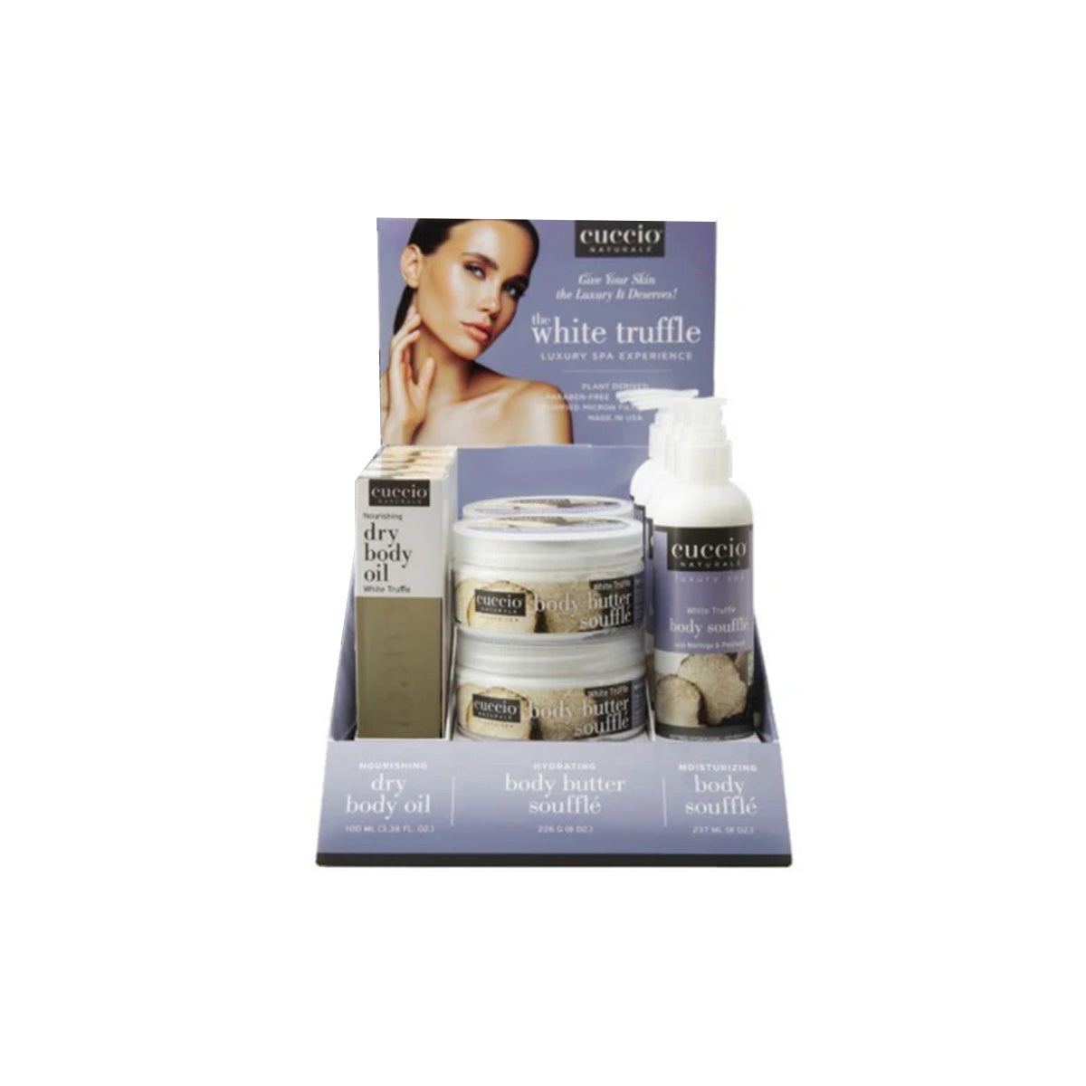 Cuccio White Truffle Display KIT 13 pcs - Cuccio