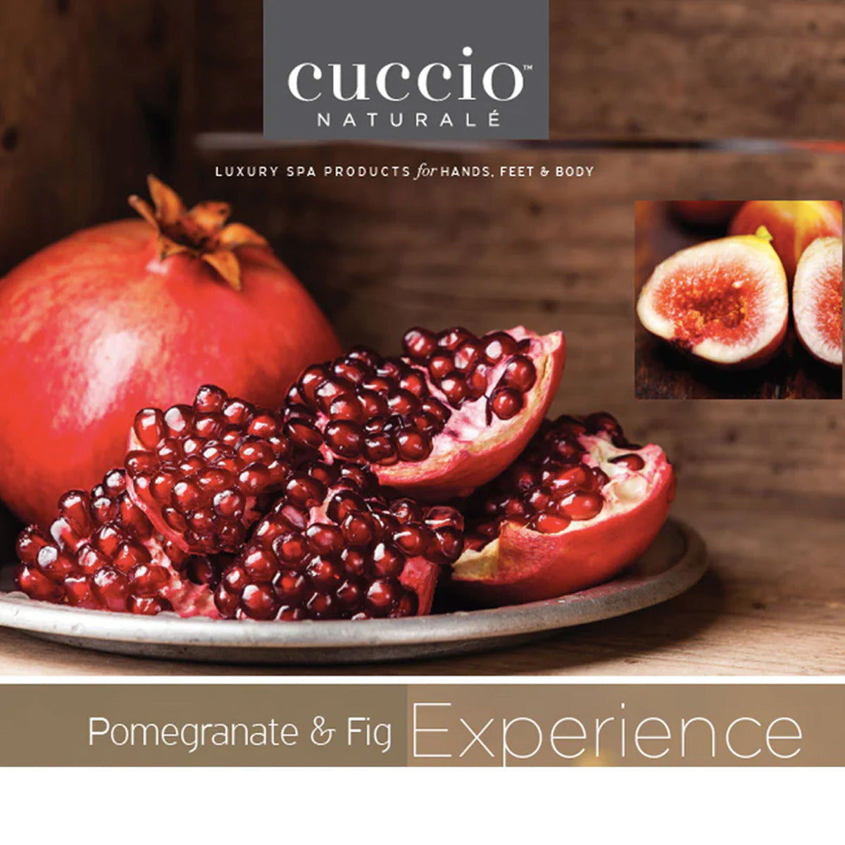 CUCCIO DRY OIL-POMEGRANATE & FIG 3.78L + Cuccio