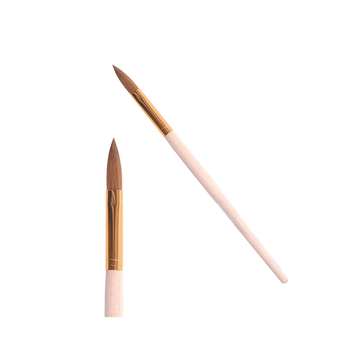 Star Nail Short Oval Nail Brush #5 - Cuccio