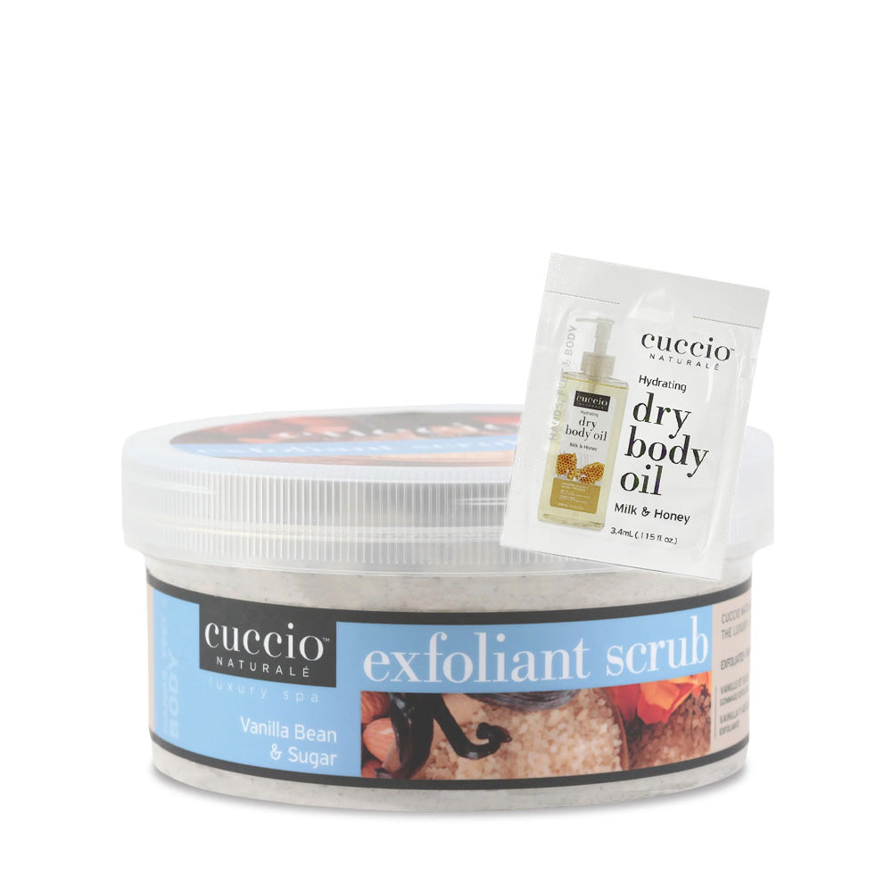 Cuccio Exfoliant Scrub Vanilla Bean & Sugar 16 oz Cuccio