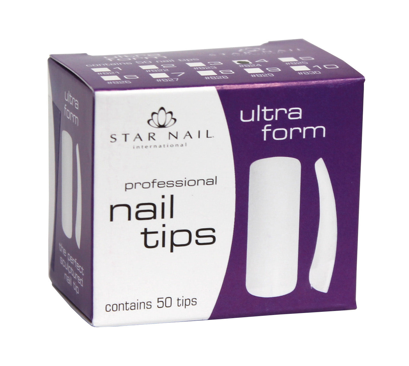 Star Nail ULTRA FORM (50) # 4 + Cuccio